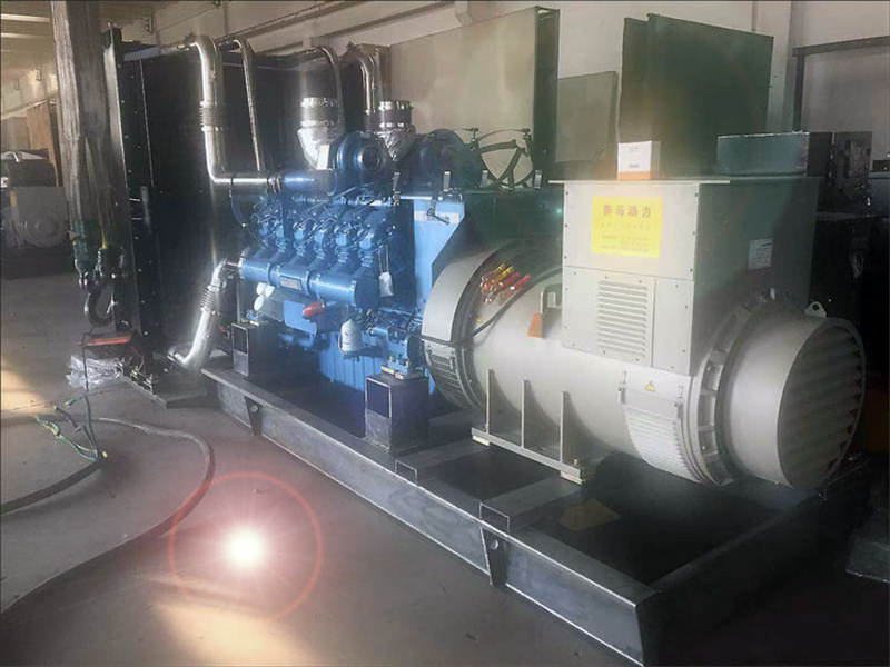山東金號家紡集團有限公司1000kw博杜安柴油發電機組